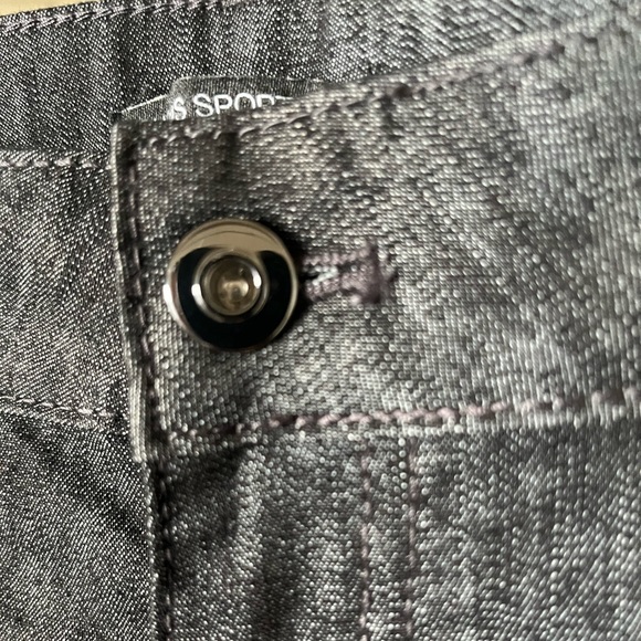 Chaus Sport Women’s Black Indigo Denim - Size 12 - Picture 4 of 10